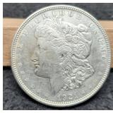 1921-D Morgan Dollar AU