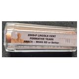 1 Roll 2009 Slab L. Cents "Formative Years"
