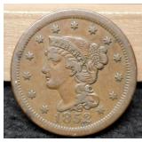 1852 Large Cent