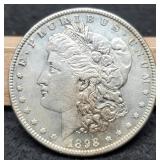 1898 Morgan Dollar AU