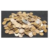 (4) Hundred Wheat Cents