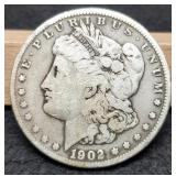 1902 Morgan Dollar VG