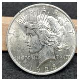 1923 Peace Dollar Unc.