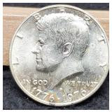 1976-S Silver Unc. K. Half Dollar