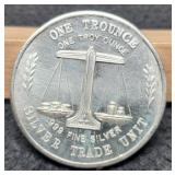 1 Troy Oz. Silver World Trade Unit