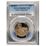 2018-S Slab Jim Thorpe Native Amer. Dollar