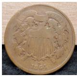 1864 Two Cent