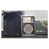 1 Troy Oz. Silver 2017 Slab Proof Krugerrand