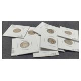 (9) Different M. Dimes 1942-45-S