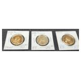 (3) Proof Sacagawea Dollars 2000-S, 02-S, 03-S