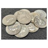 (10) Silver W. Quarters