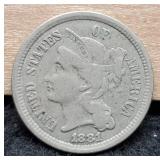 1881 Three Cent