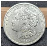 1921 Morgan Dollar XF