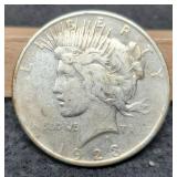 1923 Peace Dollar VF