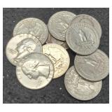 (10) Silver W. Quarters