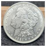 1921-D Morgan Dollar AU