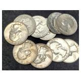(10) Silver W. Quarters