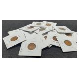 (20) L. Cents 10 Each 1909, 1910