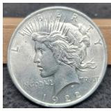 1922 Peace Dollar Unc.