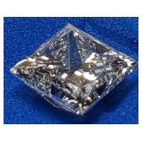 1.86 Carat Princess Cut Diamond Laboratory