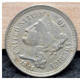 1865 Three Cent