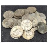 (25) 1979-D S.B. Anthony Dollars Unc.