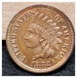 1882 Indian Head Cent Unc.