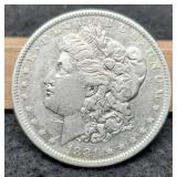 1881-O Morgan Dollar XF