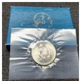 1982-D Unc. G. Washington Silver Dollar w/