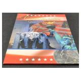 Large U.S. Map Album w/