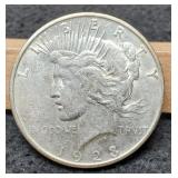 1923-S Peace Dollar XF