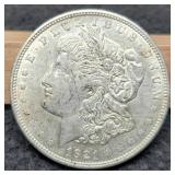 1921-D Morgan Dollar XF