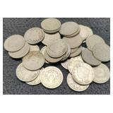 (32) V Nickels