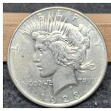 1923 Peace Dollar XF
