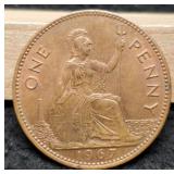 1967 Great Britain Large Penny AU