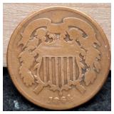 1864 Two Cent