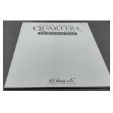 Large U.S. Map Album w/ 50 State Quarters