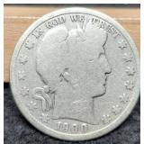 1900-S Barber Half Dollar