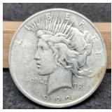 1922 Peace Dollar VF