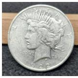 1922-D Peace Dollar VF