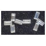 1.07 Carat Total In 8 Matching Brilliant Cut