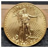 2010 1 OZ. Gold $50 Gold Eagle BU