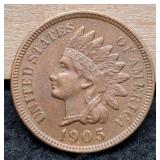 1905 Indian Head Cent XF