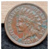 1898 Indian Head Cent w/ Liberty