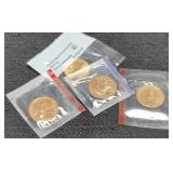 (4) Different Unc. Sacagawea Dollars