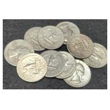 (10) Silver W. Quarters