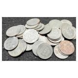 (40) 1943 Steel War Cents