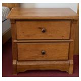Matching 2 Drawer Nightstand