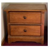 Matching 2 Drawer Nightstand