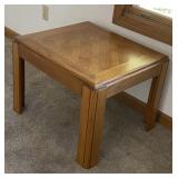 Modern Oak Lamp Table